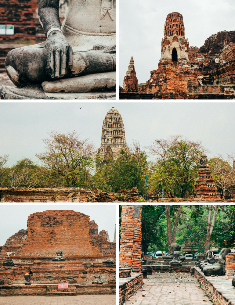 Ruínas de em Ayutthaya