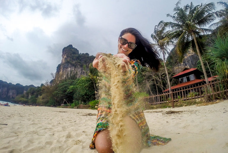 Tempo fechado em Railay West Tempo fechado em Railay West