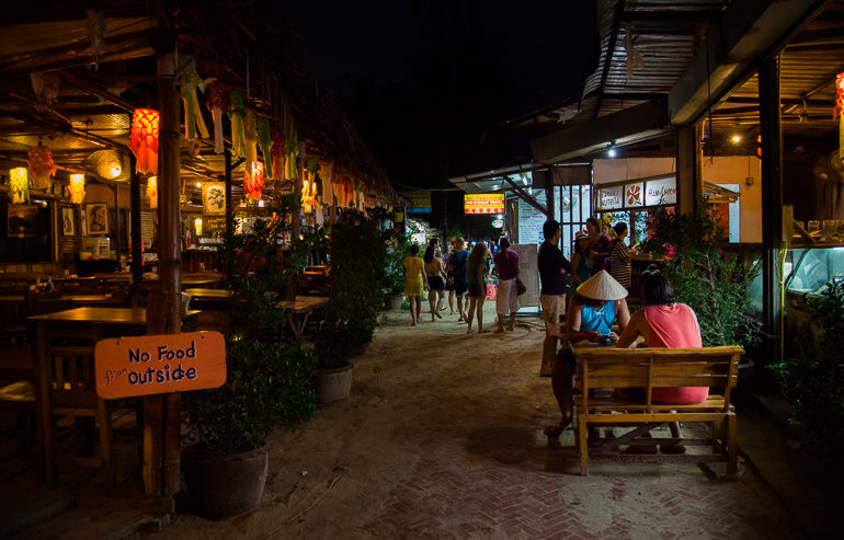 Restaurantes em Railay Beach Restaurantes em Railay Beach
