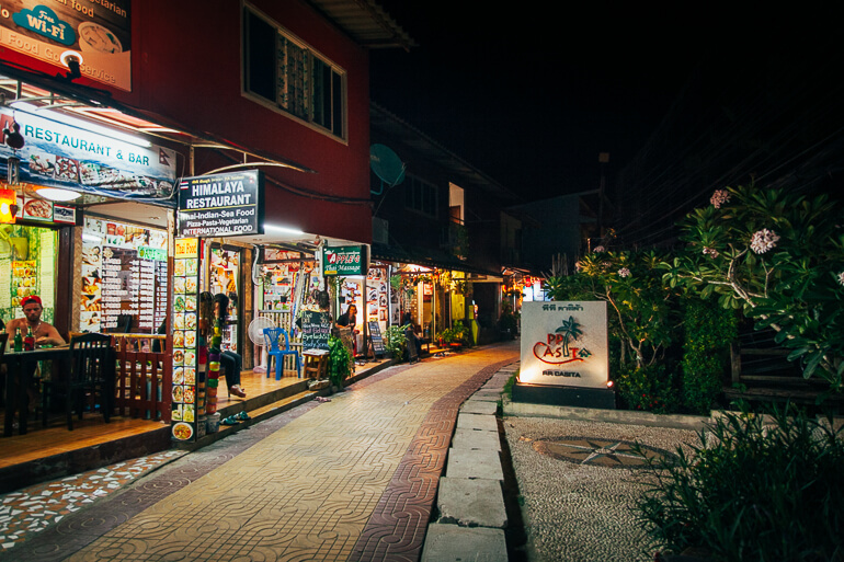 Koh Phi Phi a noite