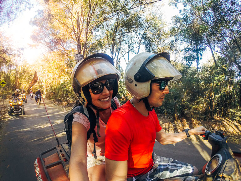 Passeio de quadriciclo em Macacos, Minas Gerais