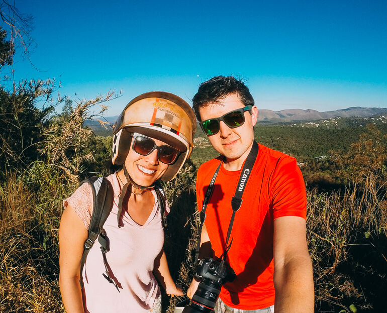 Vista no alto do platô