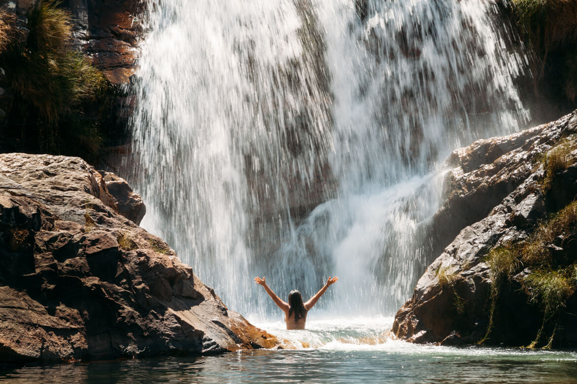 Cachoeira Candaru - um banho revigorante em suas quedas