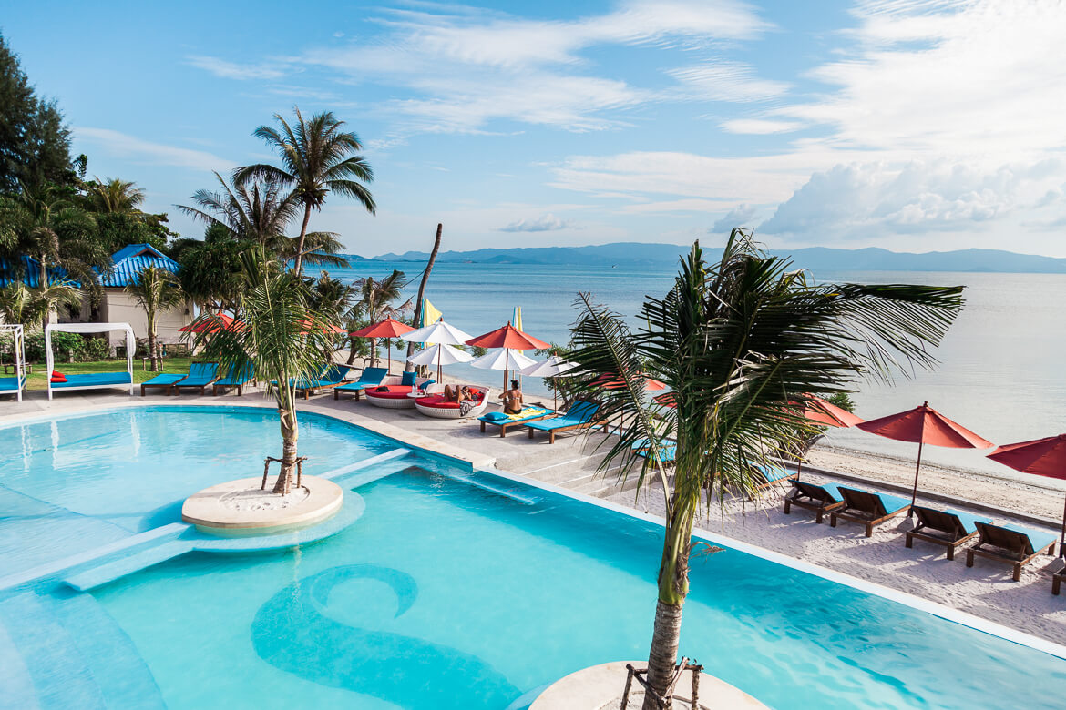 piscina-sunset-beach-hotel-em-koh-phangan-tailandia