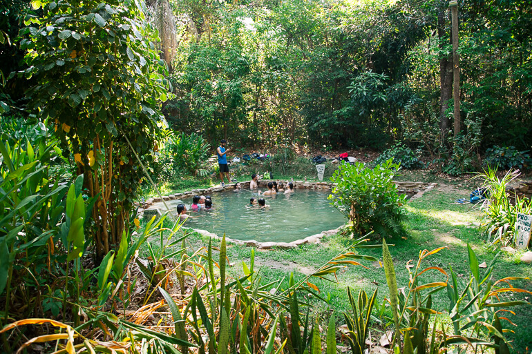 Águas Termais do Éden e Jardim de Maytrea - uma das piscinas termais