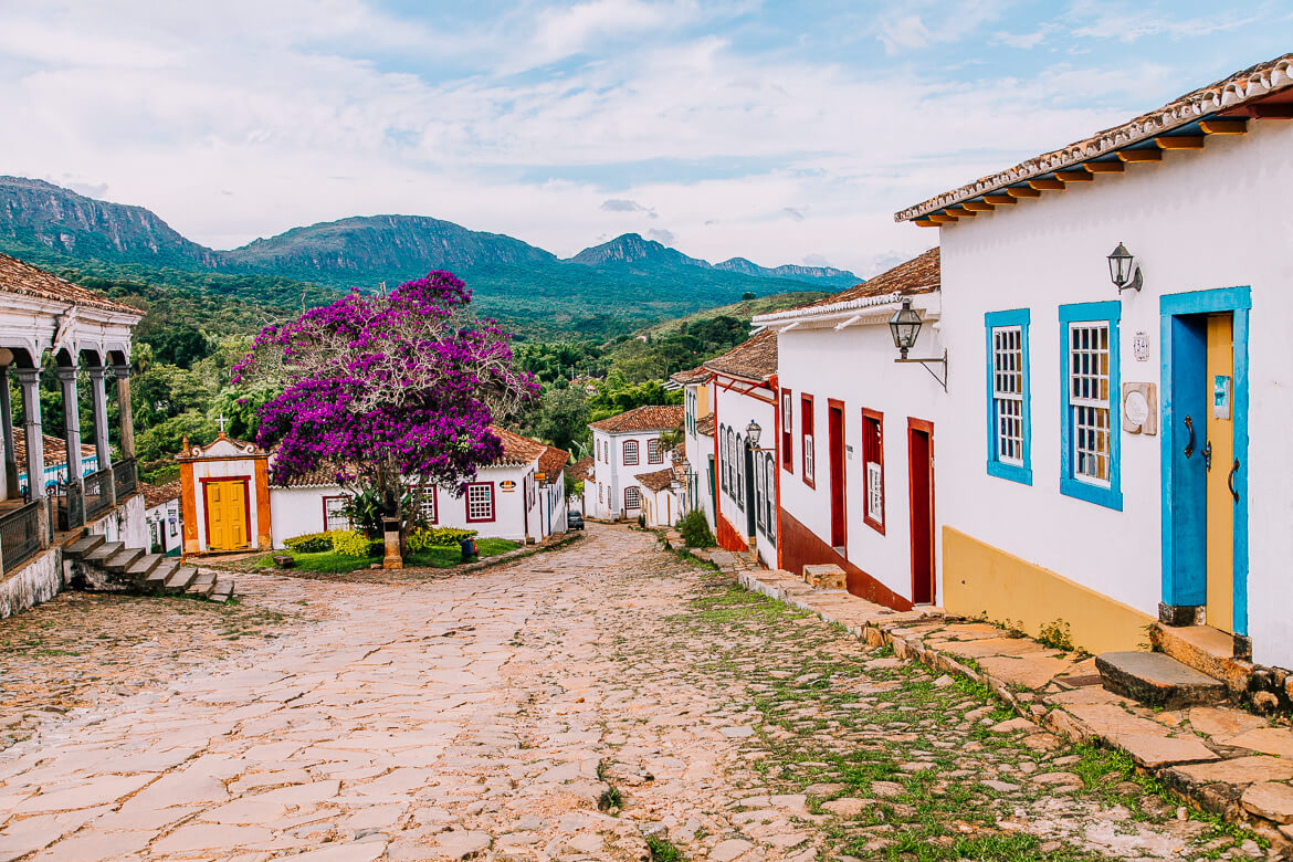 Uma das ruas lindas de Tiradentes MG