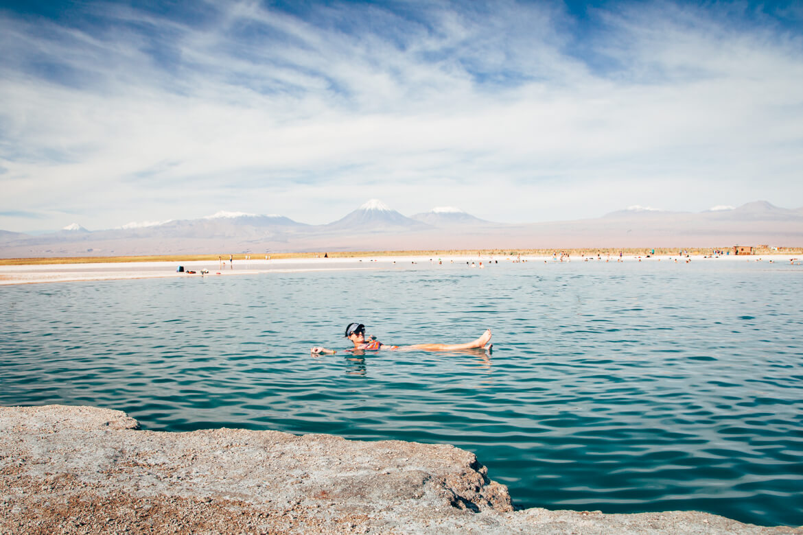 Roteiro no Deserto do Atacama - Laguna Cejar