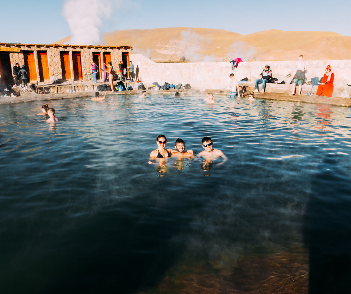 Geysers el Tatio - piscina termal