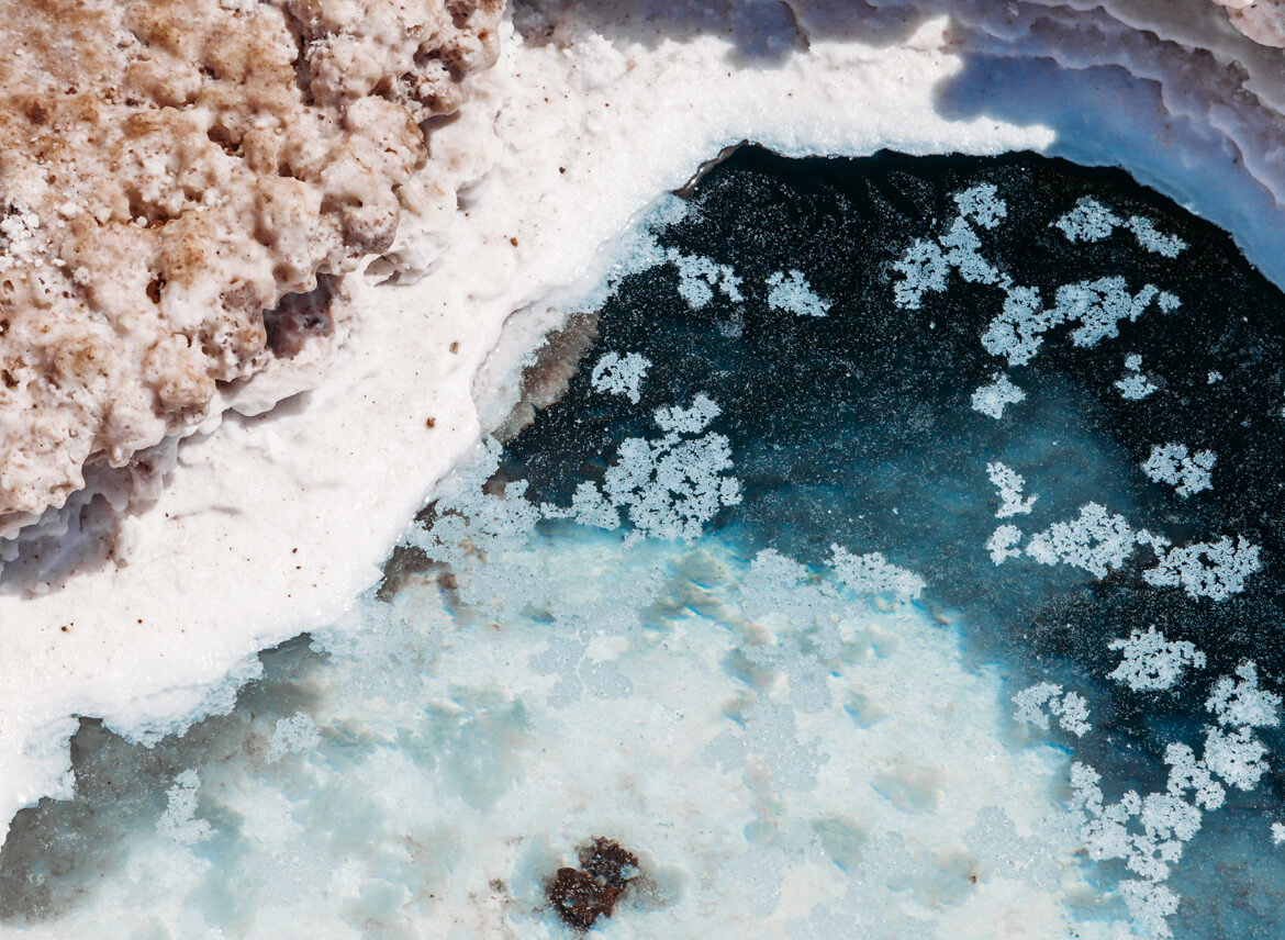 Lagunas Escondidas de Baltinache | cristais de sal