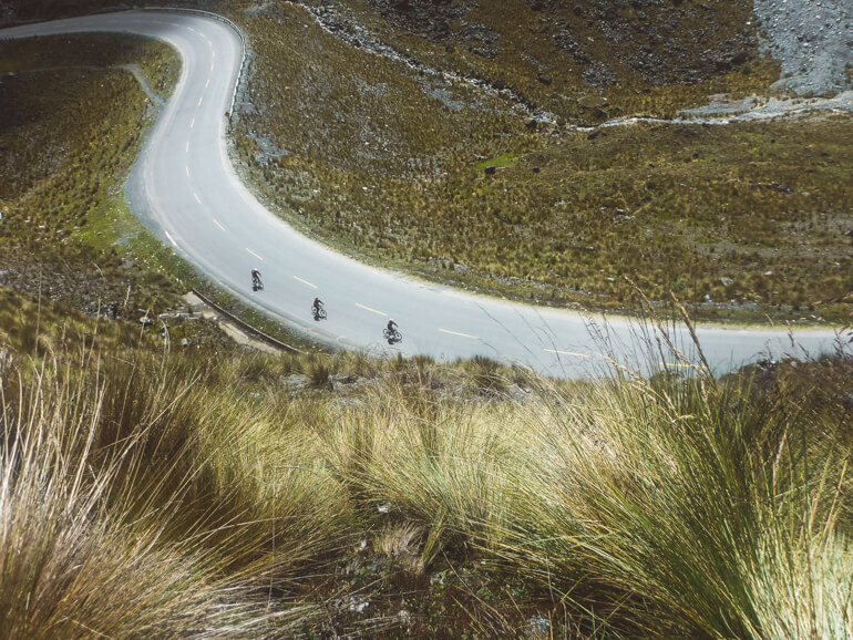 curvas na Estrada da Morte, Bolívia