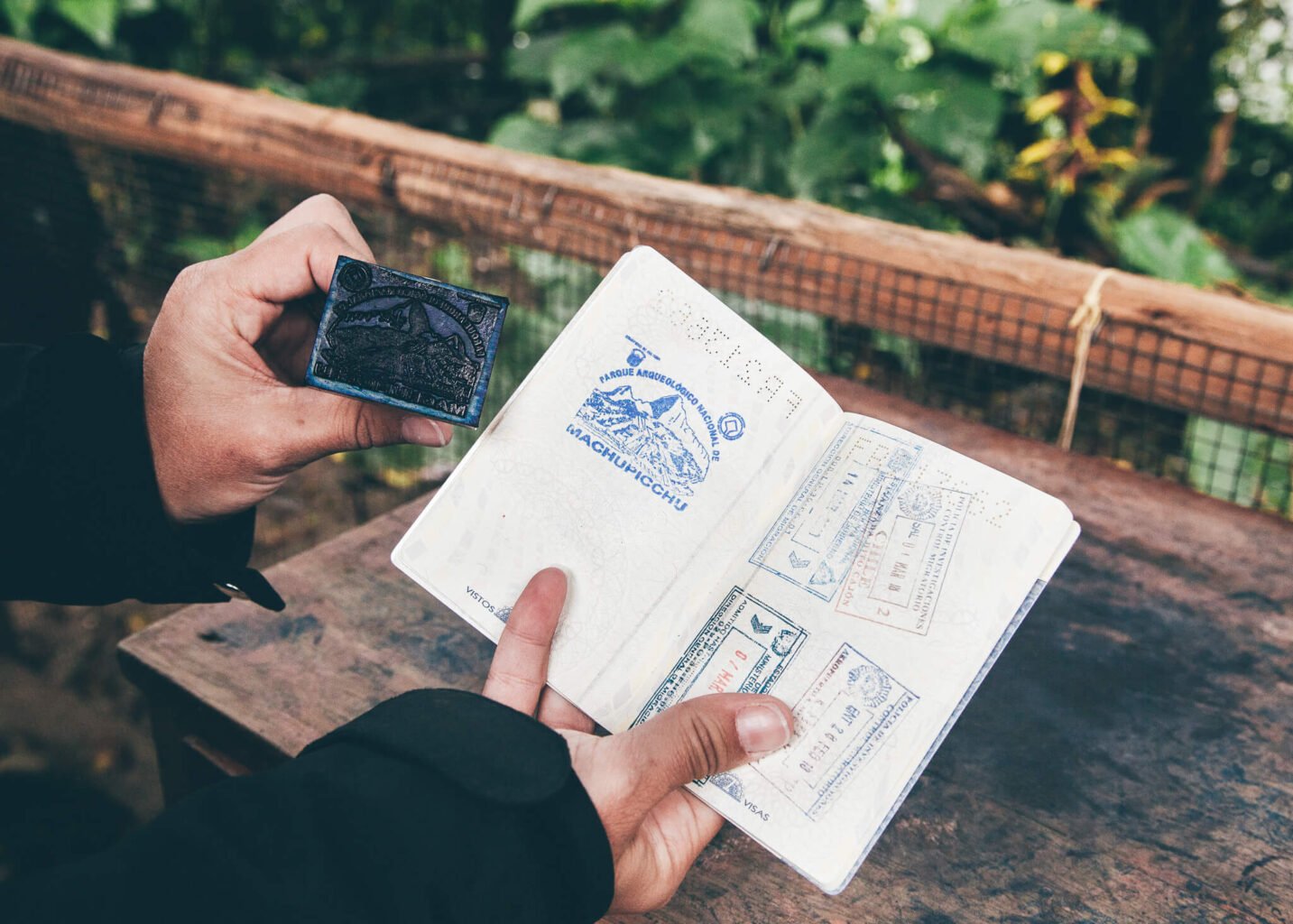 Na portaria de Machu Picchu há um local onde você pode um carimbo do Parque no passaporte | Roteiro em Cusco