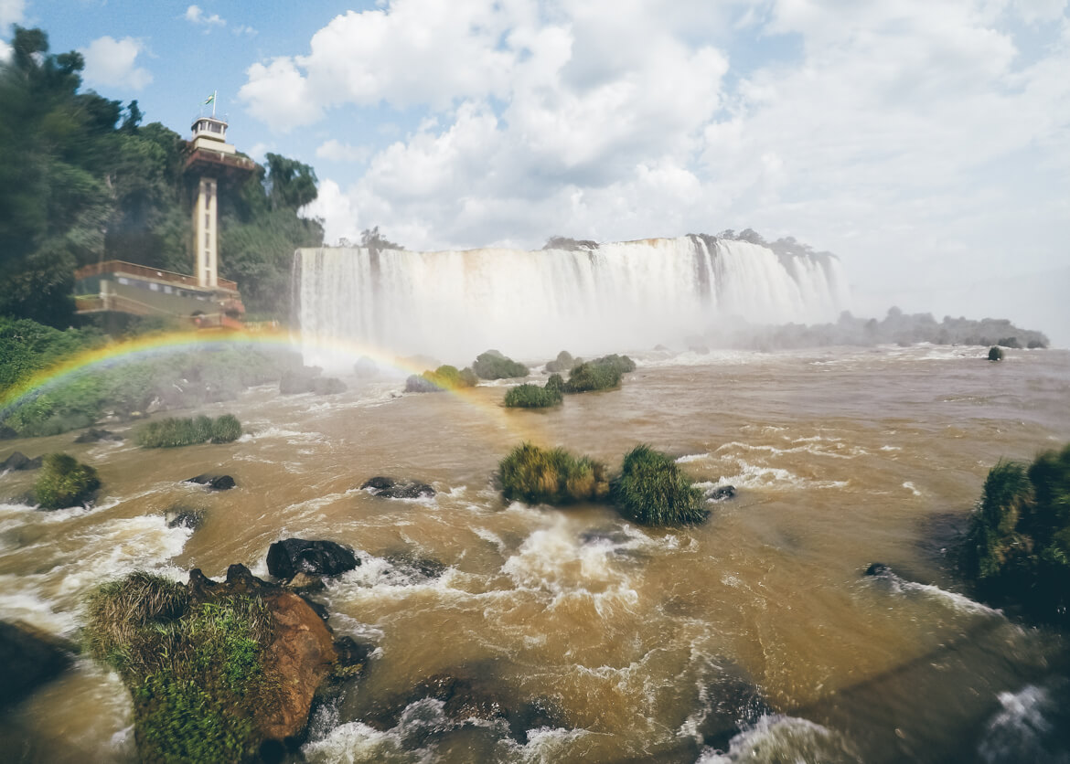 Cataratas do Iguaçu - arco-íris