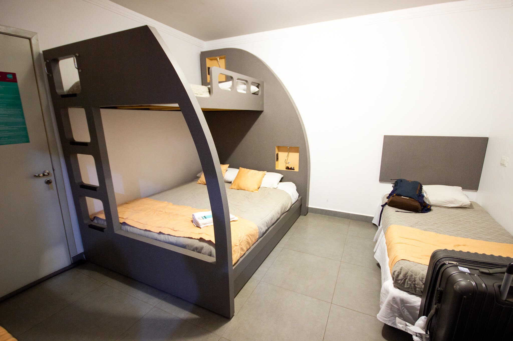 Quarto para 5 pessoas, Concept Design Hostel, Foz do Iguaçu