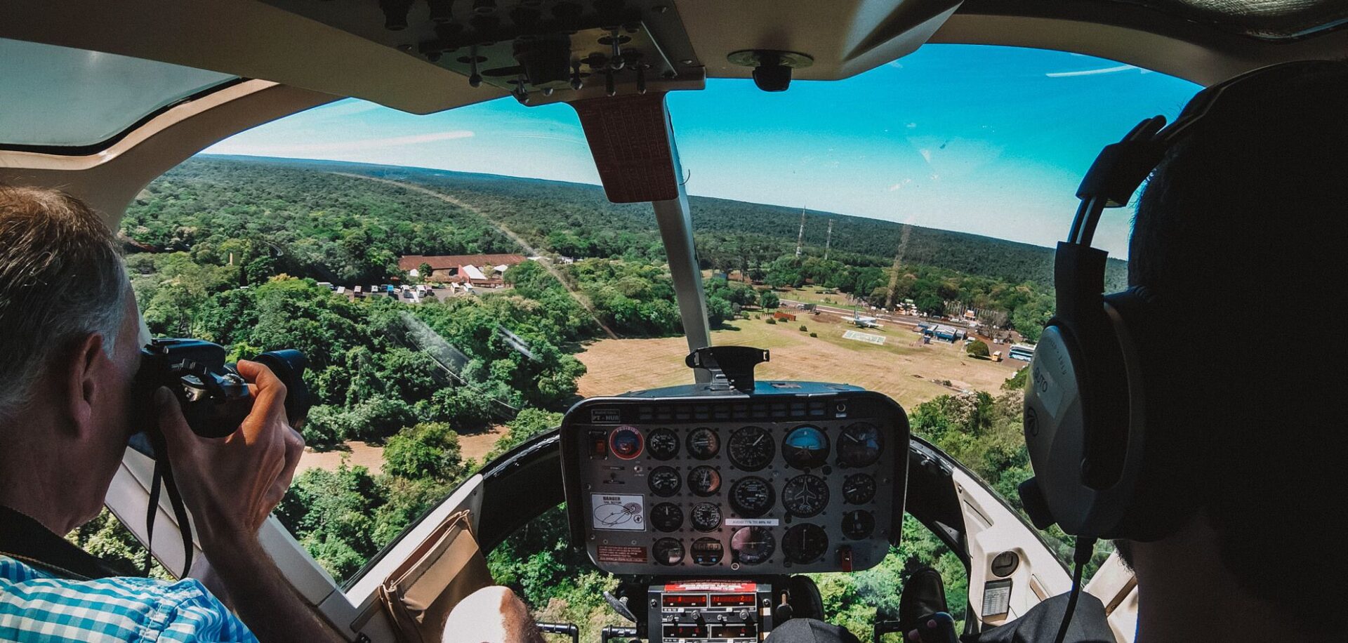 Levantando voo | Passeio de helicóptero em Foz do Iguaçu