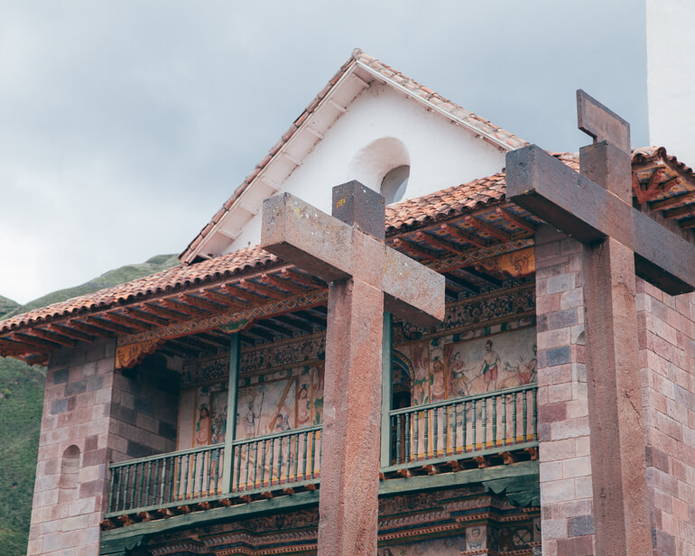 Detalhes da Igreja de Andahuaylillas