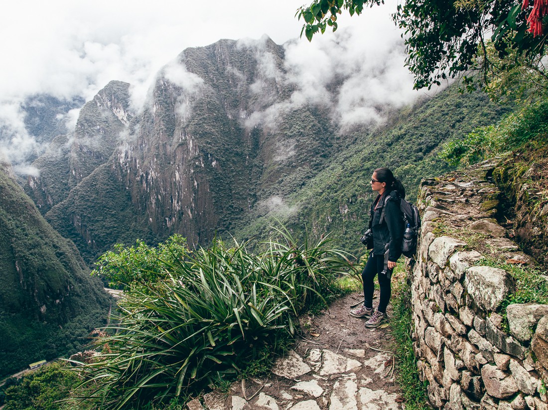 Um dos cantinhos de Machu Picchu.