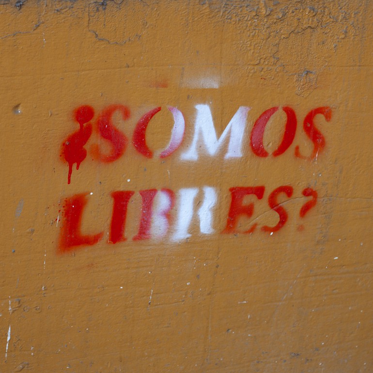 Grafites no Bairro Barranco