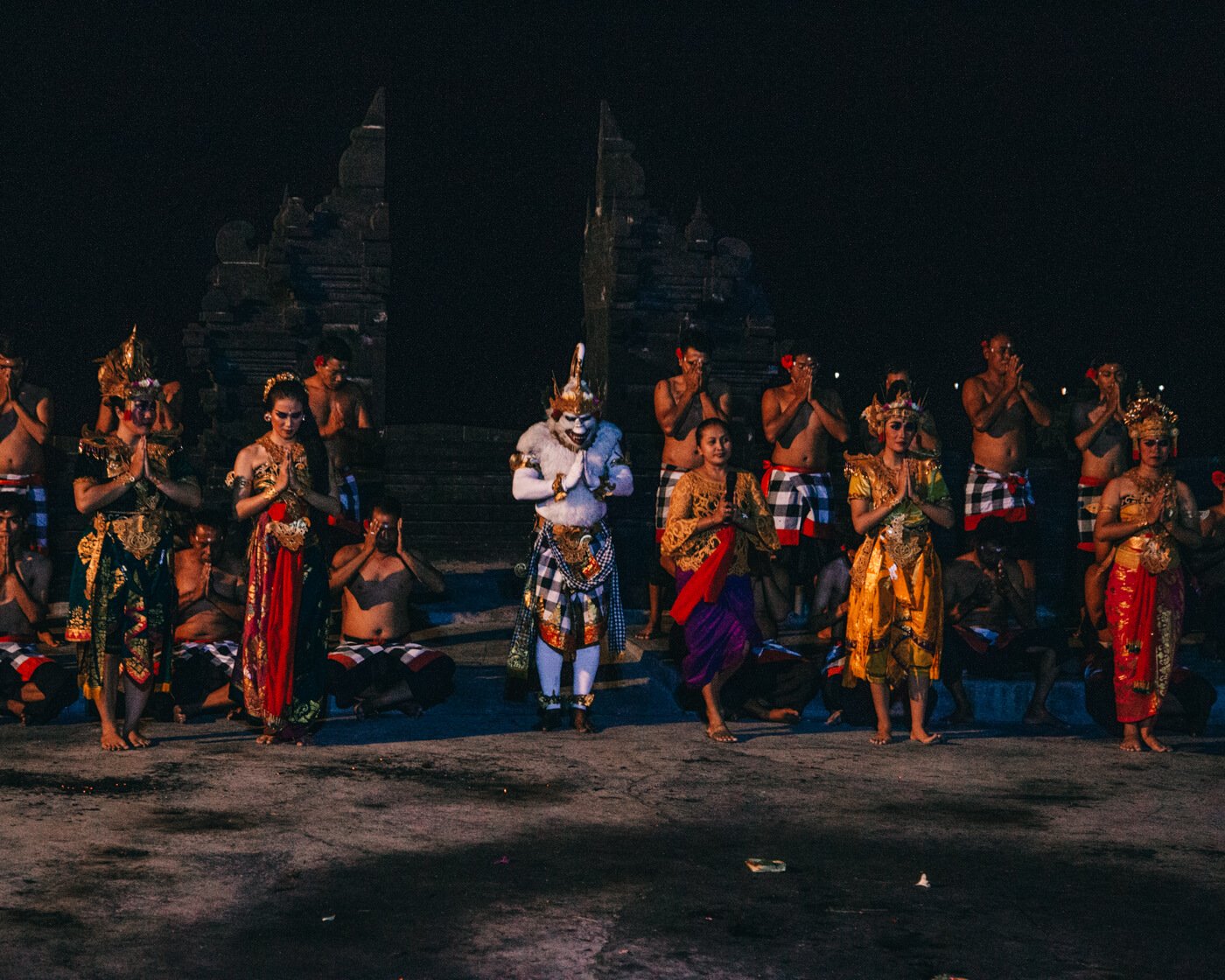 Kecak Dance, Uluwatu, Bali, Indonésia - 