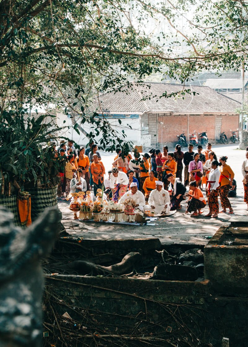 Cerimônia Hindu - Ilha de Bali