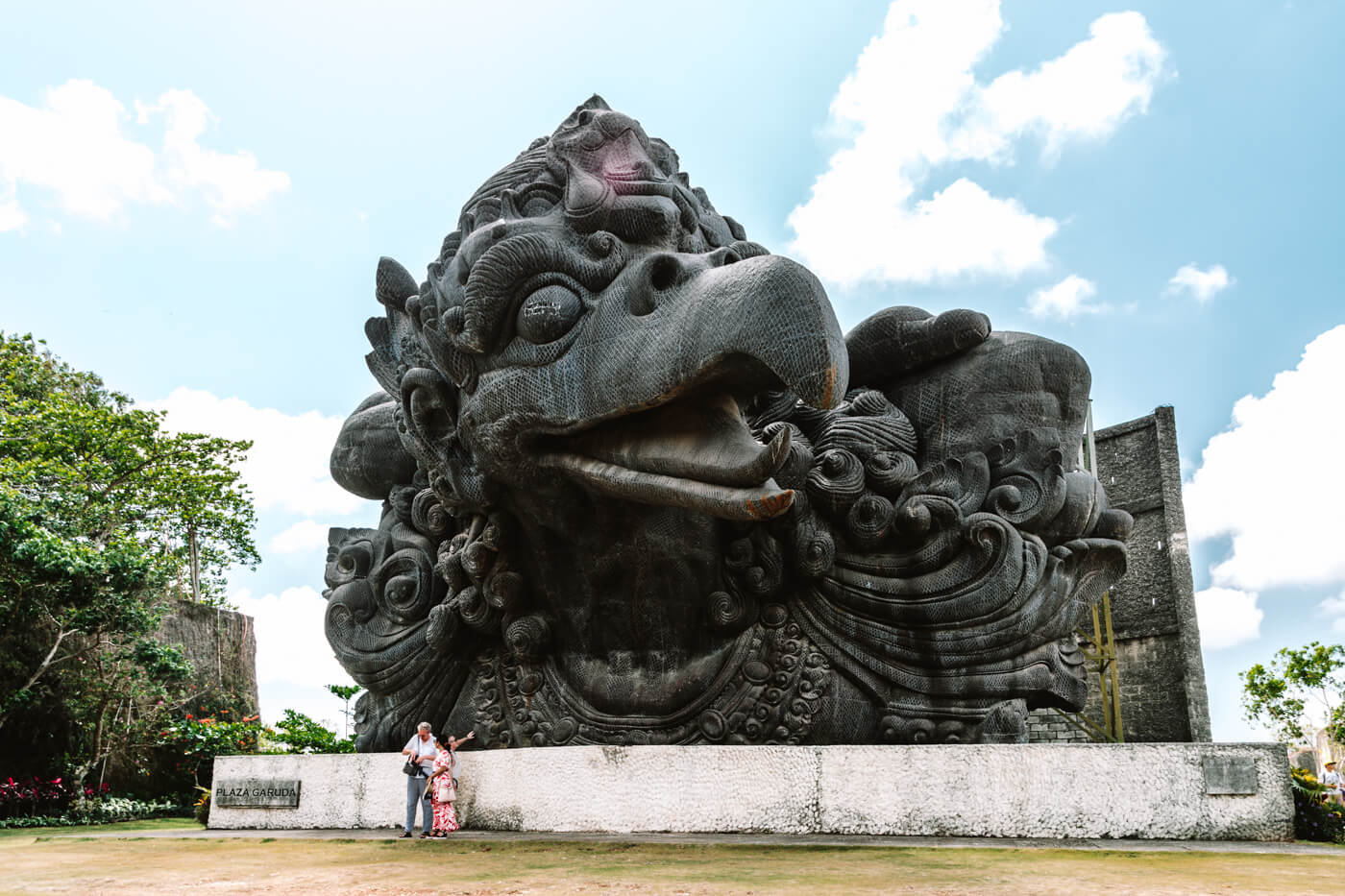 GWK - Garuda Wisnu Park - Indonésia - Bali - Busto de Garuda