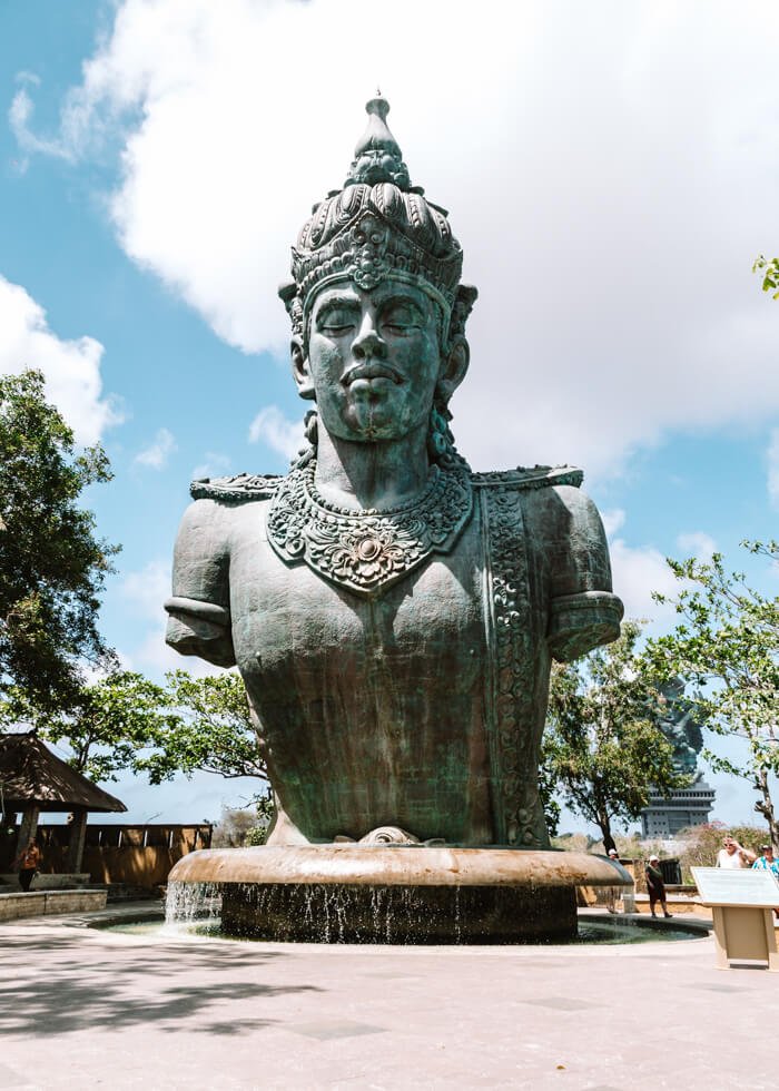 GWK - Garuda Wisnu Park - Indonésia - Bali - Uluwatu - busto de Vishnu