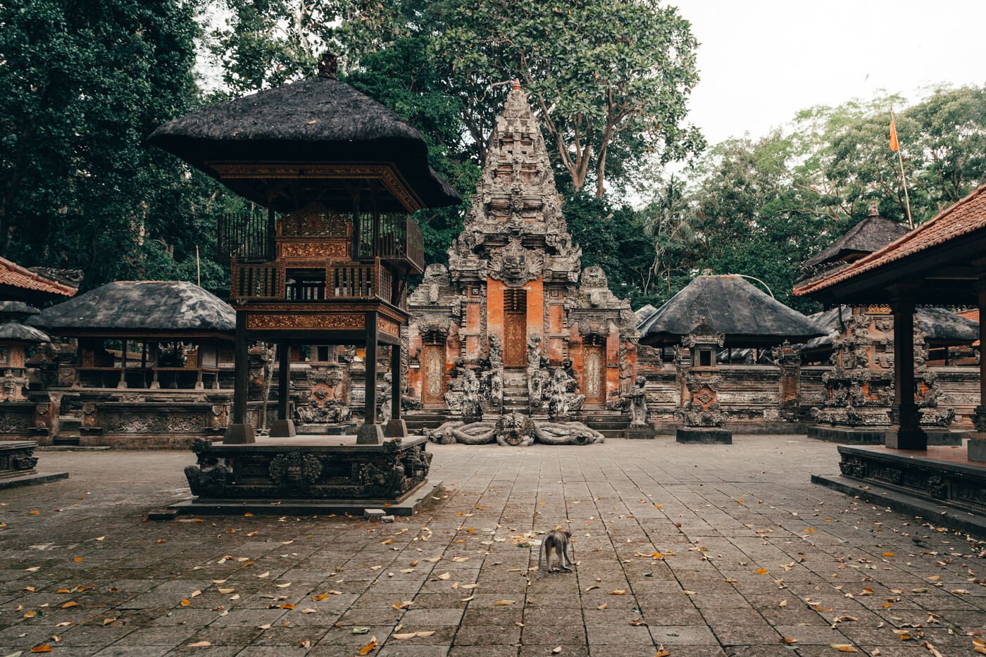 Monkey Forest, Ubud, Bali - templo