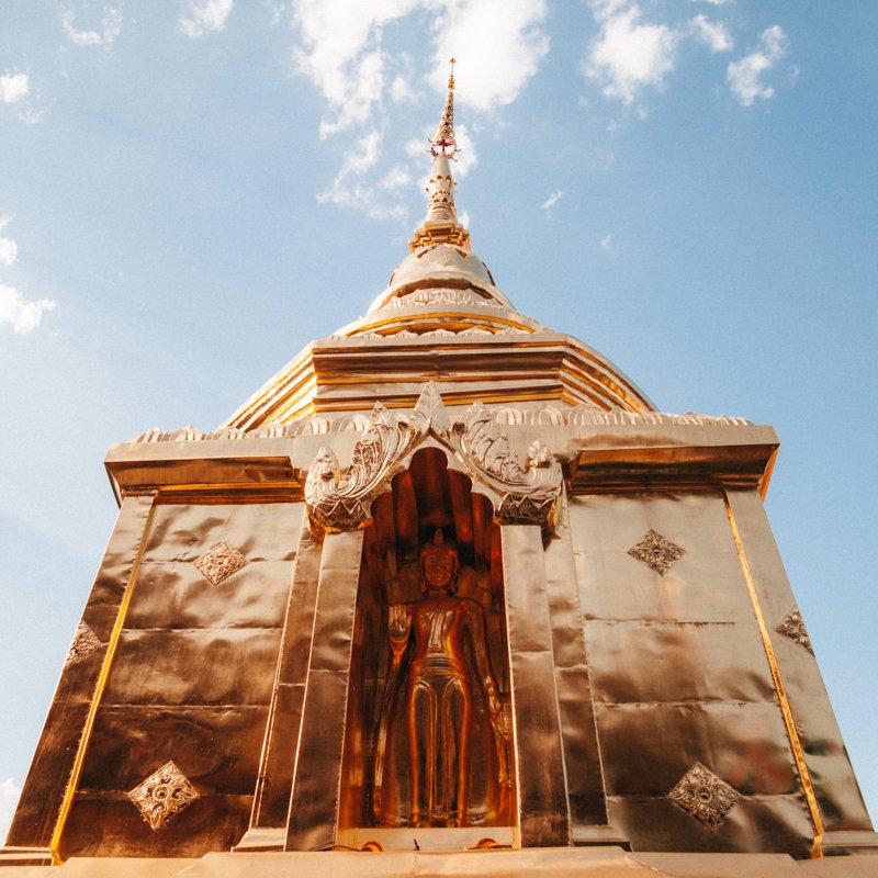 Templo Wat Phra Singh - Chiang Mai Tailândia
