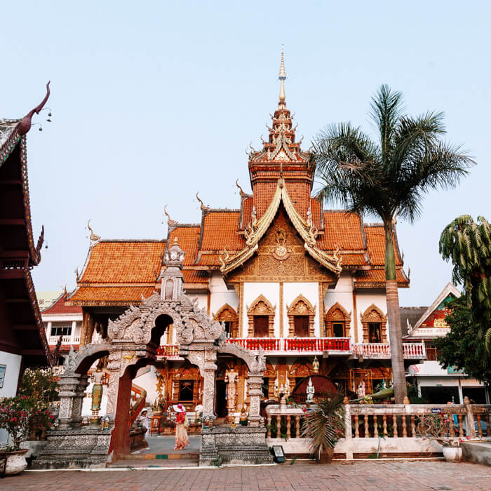 Chiang Mai, Tailândia - Wat Buppharam