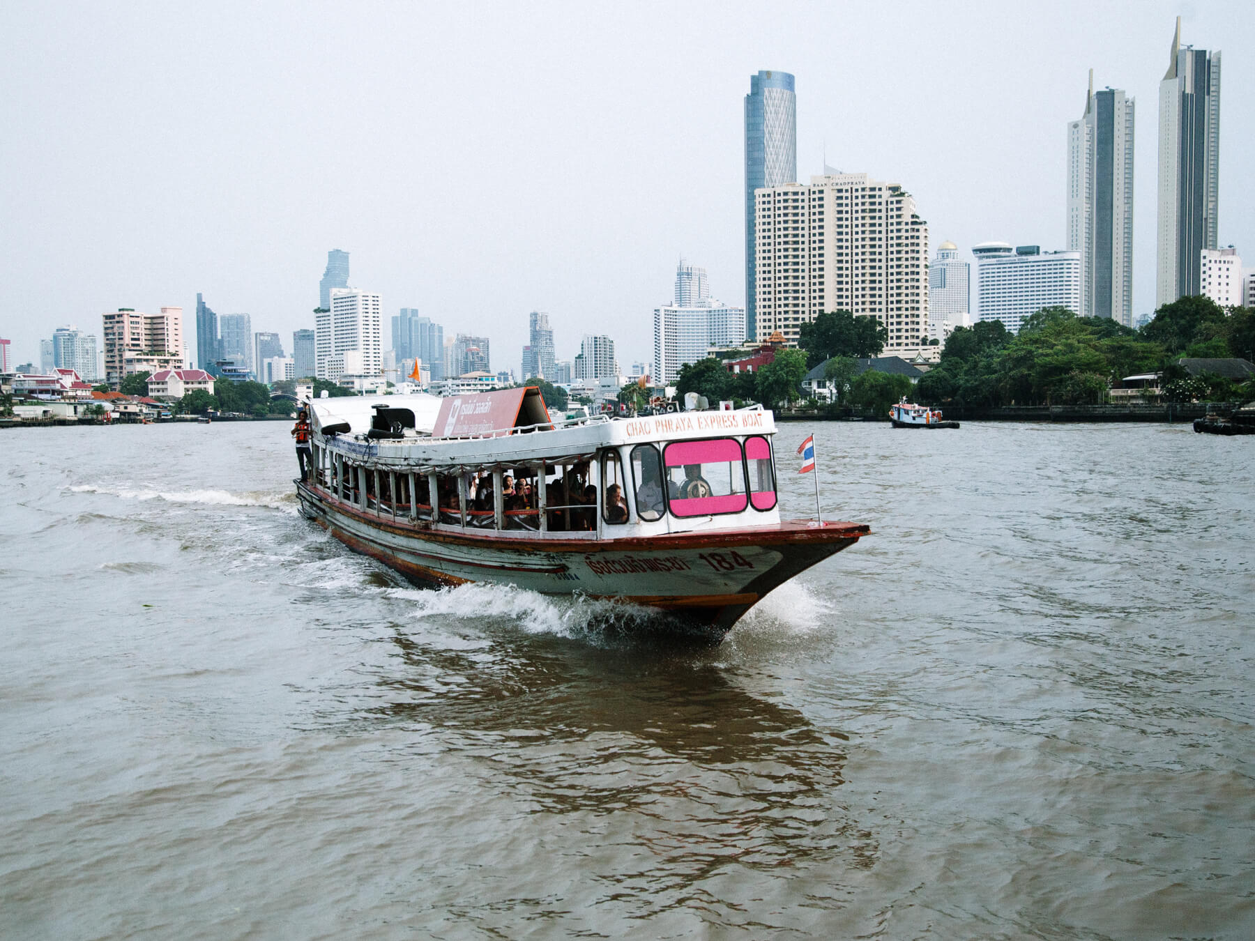 Roteiro Tailândia: Barco em Bangkok