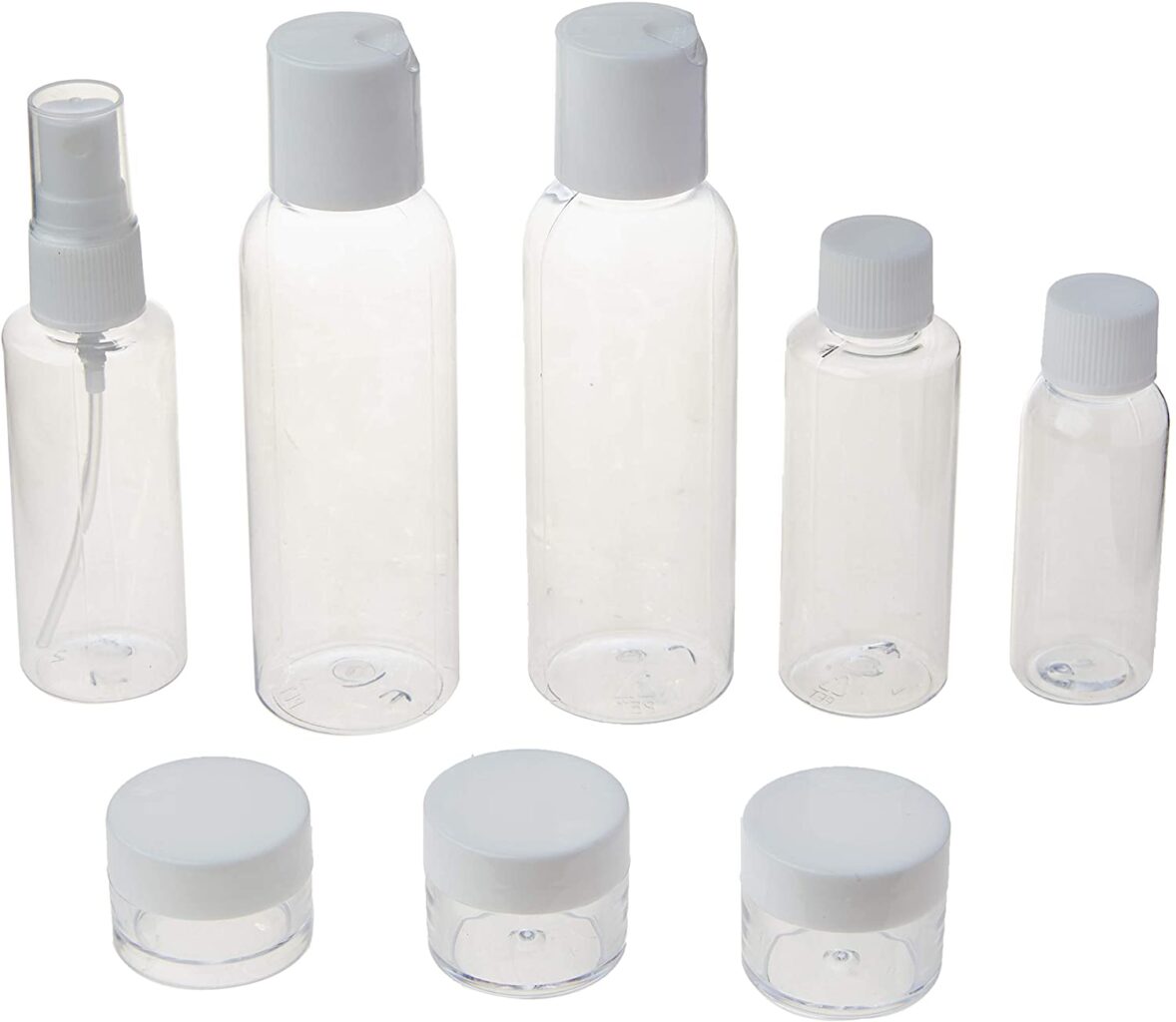 presente para viajantes - presente para quem gosta de viajar - kit frascos viagem