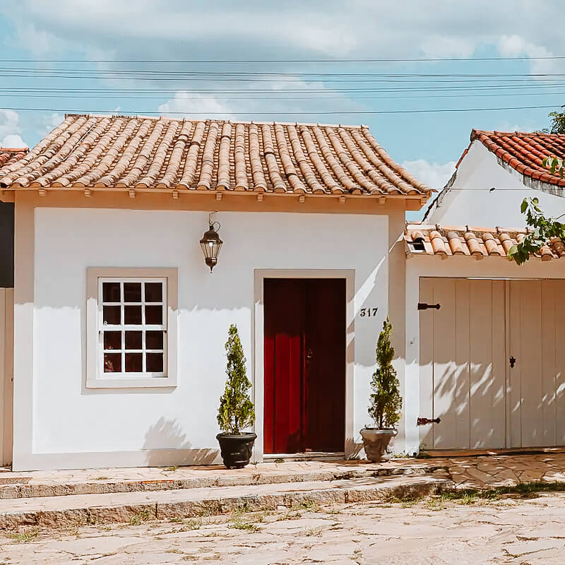 Airbnb Tiradentes MG - Casa Bemvinda - fachada Airbnb