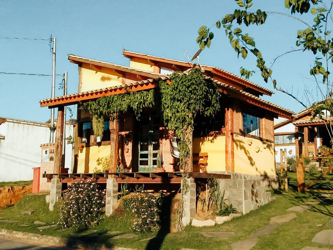Casa Amarela em Carrancas